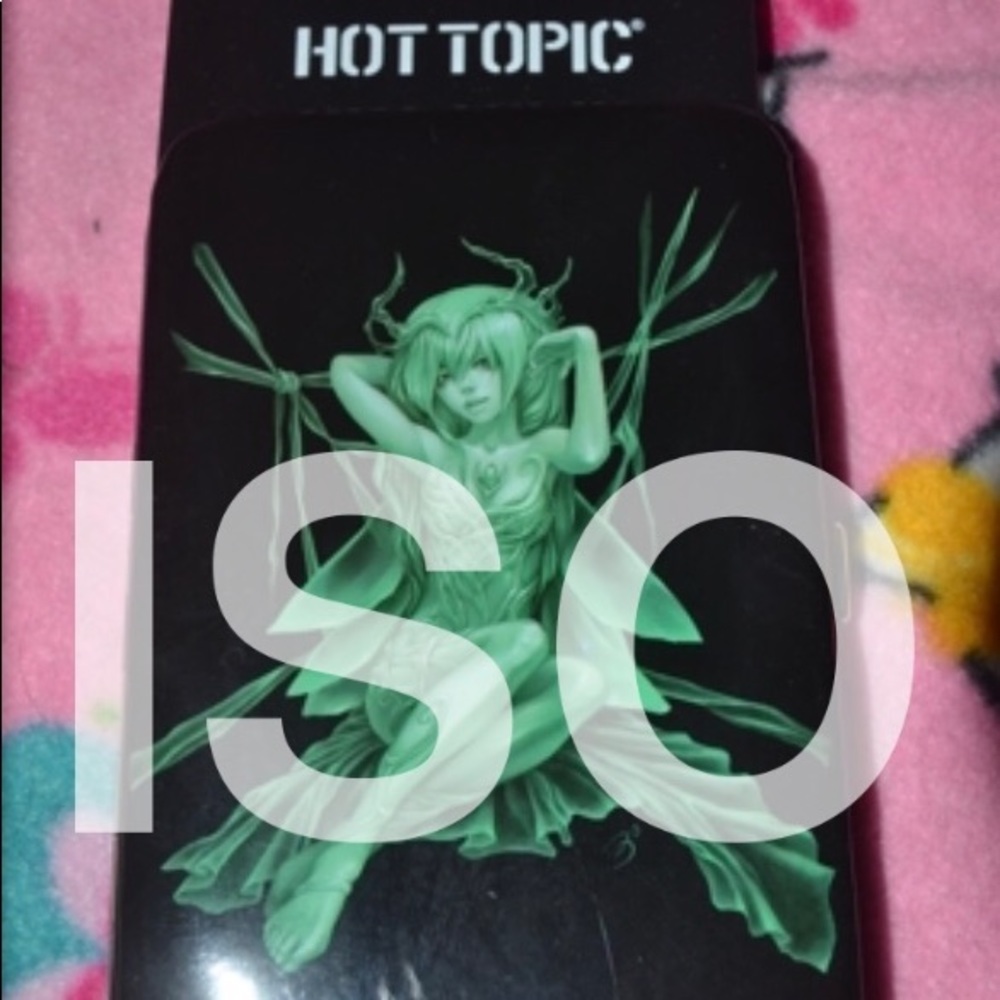 ISO Fairies Trick Green Fairy Mini Hinge Wallet